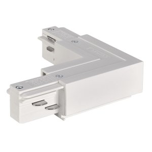 L-коннектор с разъемом подвода питания, 16А макс., "земля" по внутр. углу «3Ph Eutrac»