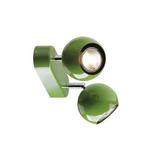 Двойной спот зелёного цвета «Light Eye GU10 Spot»