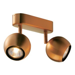 Двойной спот медного цвета «Light Eye GU10 Spot»