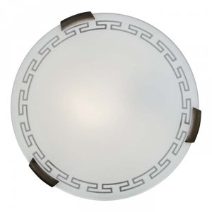 Круглый настенно-потолочный светильник 40см «GRECA»