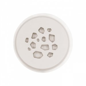 Круглый светодиодный светильник 16Вт с пультом «Pebbless»