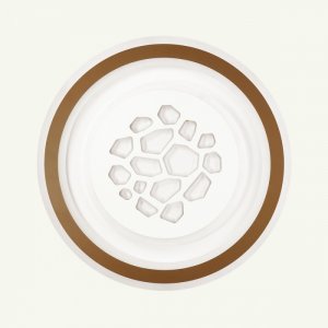 Светодиодная потолочная люстра с пультом «Pebbless»