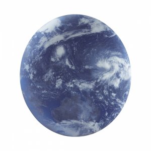 Круглый светильник Земля из космоса 38см 4000К «SPACE»
