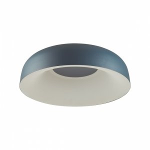 Синий круглый потолочный светодиодный светильник «Confy»