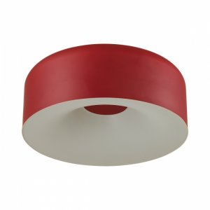 40Вт красный круглый потолочный светильник «Confy»