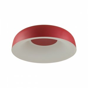 65Вт красный круглый потолочный светильник «Confy»