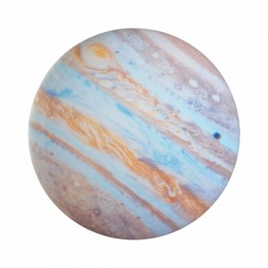 Круглый настенно-потолочный светильник с рисунком поверхности Юпитера 30Вт 4000К «Jupiter»