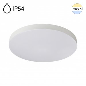 Круглый потолочный светодиодный светильник 30см 24Вт 4000K IP54 «GAMMA»