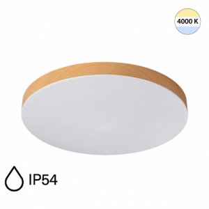 Круглый потолочный светодиодный светильник 30см 24Вт 4000K IP54 «GAMMA»