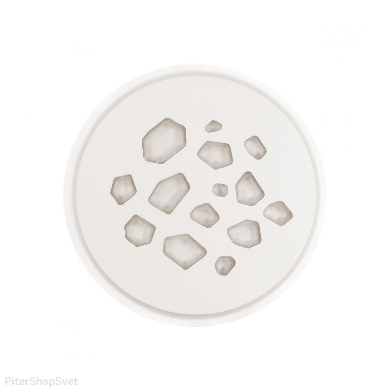 Светодиодный потолочный светильник с пультом «Pebbless» 3024/28WL