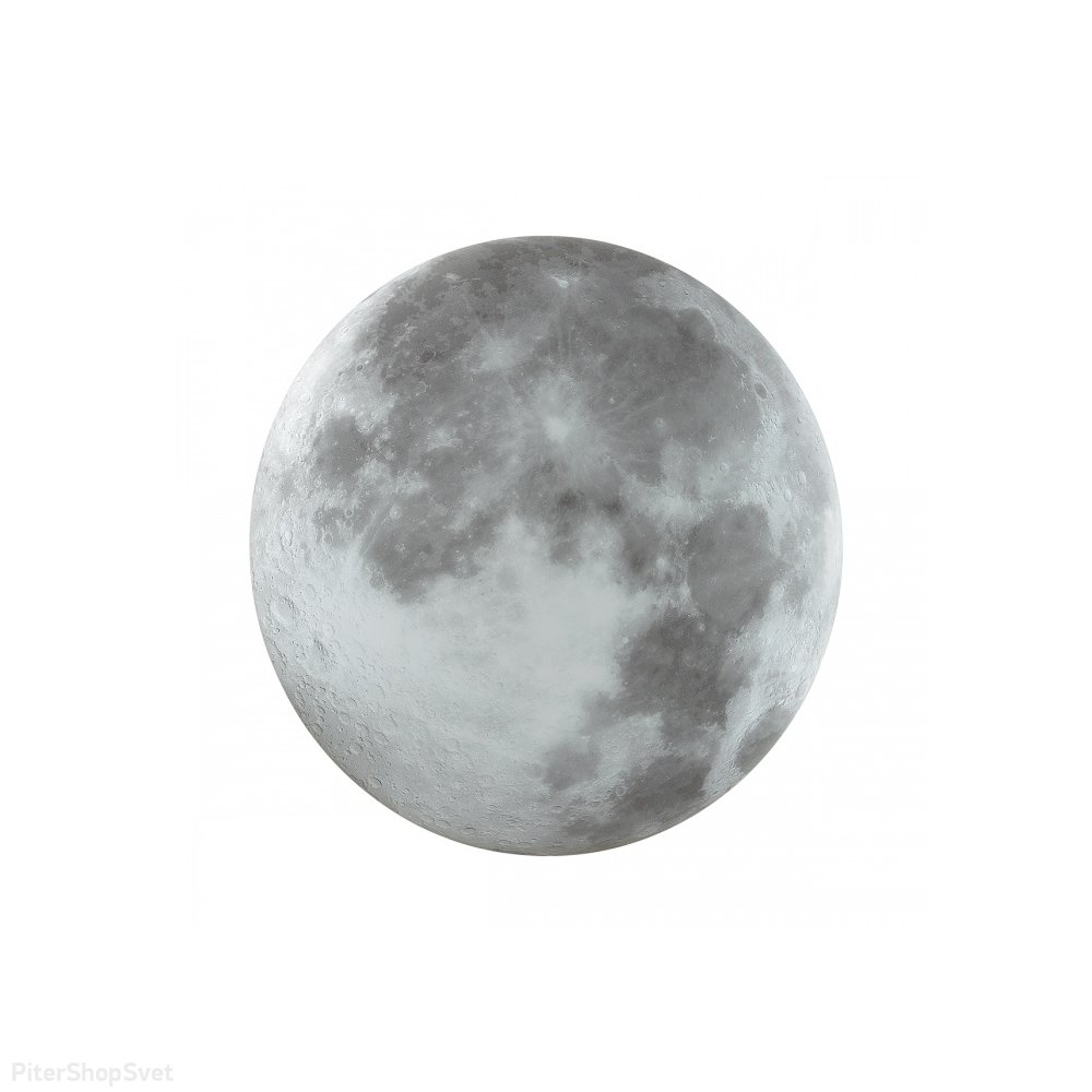 Круглый светильник Луна 48см 72Вт с пультом «Moon» 3084/EL