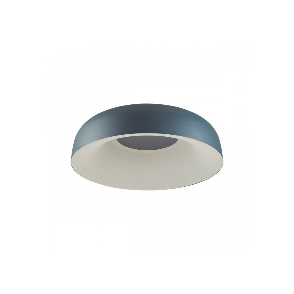 Синий круглый потолочный светодиодный светильник «Confy» 7689/65L