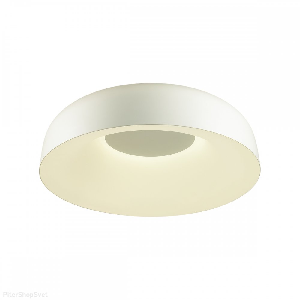 Белый круглый потолочный светильник барабан 48см 65Вт 4000К «Confy» 7690/65L
