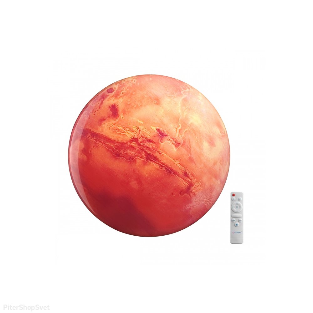 47,5см круглая светодиодная потолочная люстра Марс 70Вт 3000-6000К с пультом «Mars» 7725/EL
