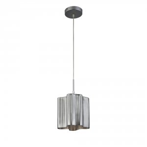 Подвесной светильник с дымчатым плафоном «ONDE»