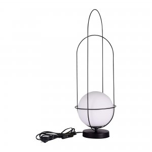 Настольная лампа с плафоном шар «Beata»