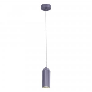 Серый подвесной светильник цилиндр «Kendo»