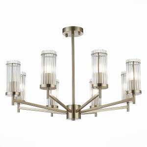 Люстра на штанге цвета никеля «BITONTO»