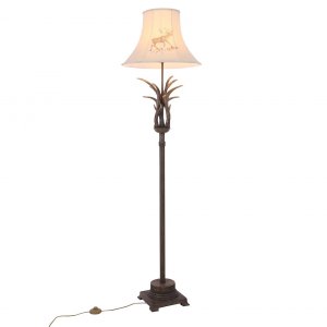 Напольный торшер с рогами оленя «Corna»