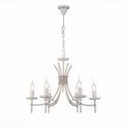 Люстра со свечами цвета слоновой кости SL155.503.06