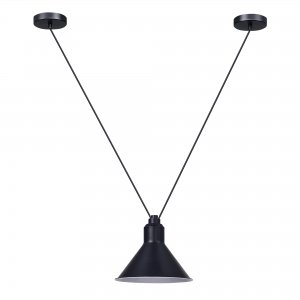 Чёрный подвесной светильник-паук «Svevo»