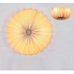 Бежевая потолочная люстра из шёлка SL351.172.08 TESSILE