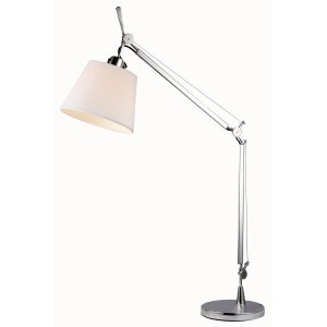 Настольная лампа с белым абажуром «Reduzion»