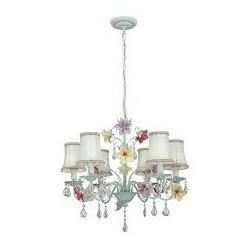 Люстра с цветами разного цвета SL700.903.06 PRATO