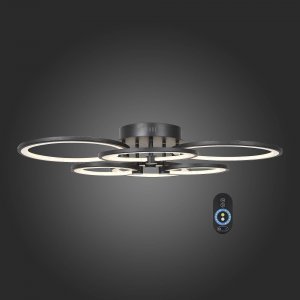 Светодиодная потолочная люстра с пультом Д/У SL867.402.06 «Twiddle dimmer»
