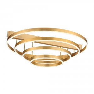 Светодиодная потолочная люстра кольца 1м «Onze»