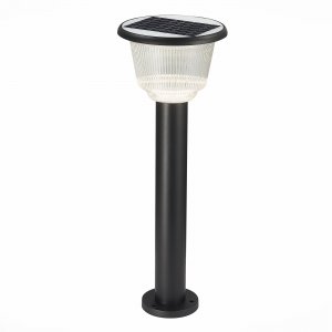 Уличный столбик на солнечной батарее с пультом 2Вт 3000-6000К «Solaris»