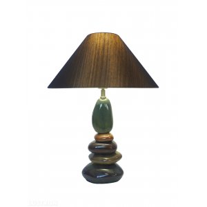 Настольная лампа пирамида из гальки SL988.904.01 «Tabella»