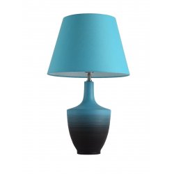 Черно-голубая керамическая настольная лампа SL990.804.01 TABELLA