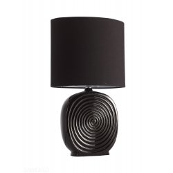 Настольная лампа из керамики черного цвета SL991.404.01 TABELLA