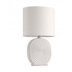 Белая настольная лампа из керамики SL991.504.01 TABELLA