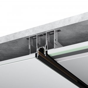 3м низкопрофильный шинопровод в ГКЛ 12,5мм «SKYLINE 48+»