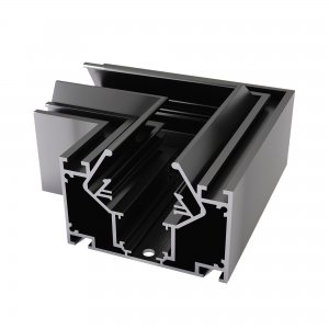 Угол соединитель низкопрофильного трека в натяжной потолок «SKYLINE 48+»