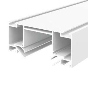 2м Профиль для монтажа низкопрофильного трека в натяжной потолок «SKYLINE 48+»