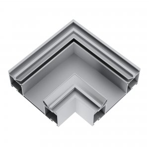 Угол соединитель профиля в натяжной потолок «SKYLINE 48+»