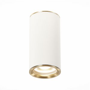 Накладной потолочный светильник цилиндр белый/бронзовый «CHOMUS»