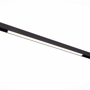 Чёрный длинный трековый светильник для магнитного шинопровода 20Вт 4000К «SKYLINE 48»
