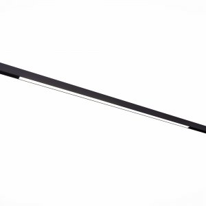 Чёрный длинный трековый светильник для магнитного шинопровода 120см 40Вт 4000К «SKYLINE 48»
