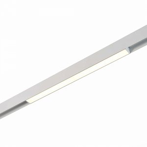 Белый длинный магнитный трековый светильник 12Вт 3000К «STANDI»