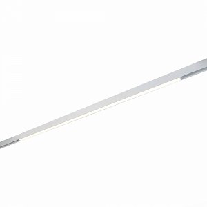 Белый длинный магнитный трековый светильник 30Вт 3000К «STANDI»