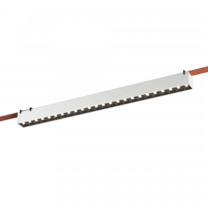 Белый линейный светильник для ременной трековой системы 24Вт 3000К 24градуса «Band»