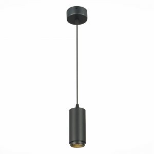 Черный подвесной светильник 10Вт 4000К с регулируемым углом 15-60Вт «Zoom»