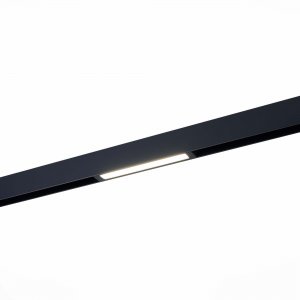 Чёрный линейный трековый светильник 22см 9Вт 3000К «Skyline 220»