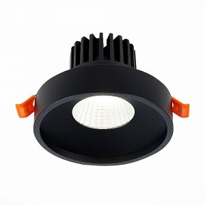 Чёрный встраиваемый светильник 10Вт 4000К «ST751»