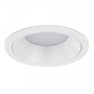Белый круглый встраиваемый светильник 7Вт 3000К
