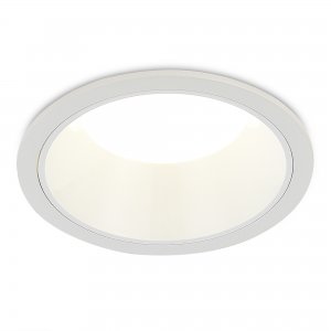 Белый круглый встраиваемый светильник 12Вт 4000К